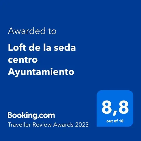 Appartamento Loft De La Seda Centro Ayuntamiento *